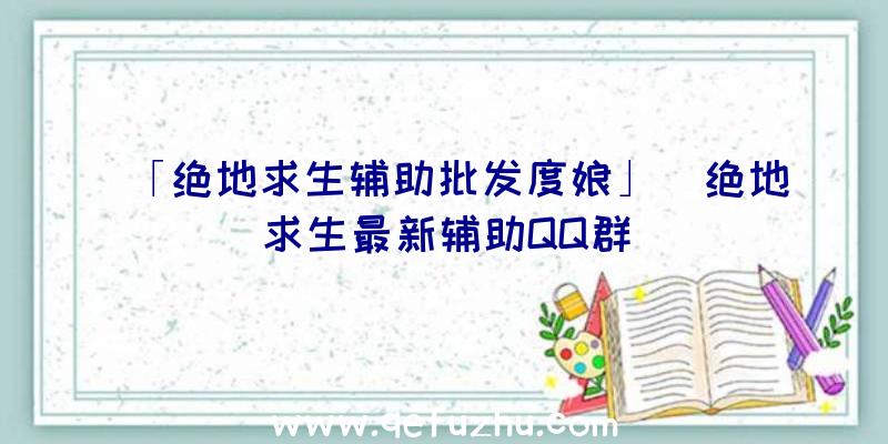 「绝地求生辅助批发度娘」|绝地求生最新辅助QQ群